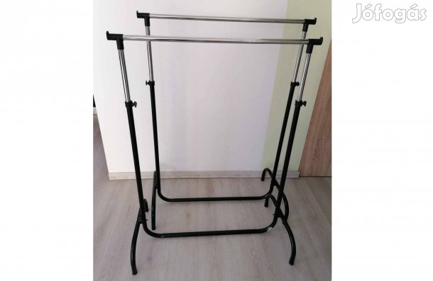 Állítható magasságú ruhaállvány eladó