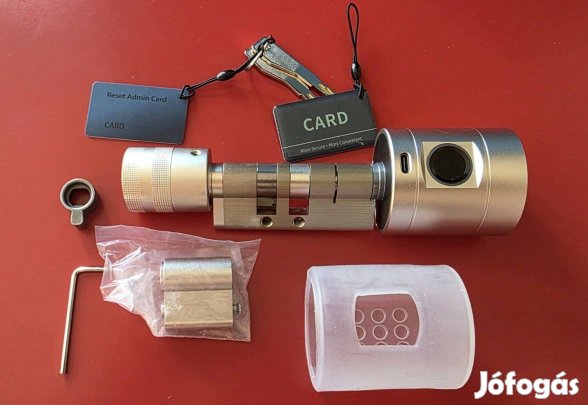 Állítható méretű Tuya kompatibilis okos cilinder zárbetét