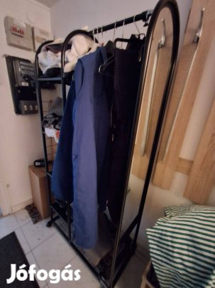 Állitható méretű gardrób, előszoba szekrény, 11.ker Bikás parknál