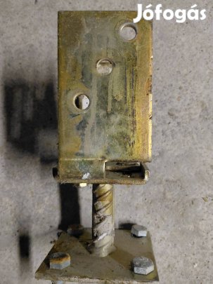 Állítható oszloptartó gerendatartó kehely vas