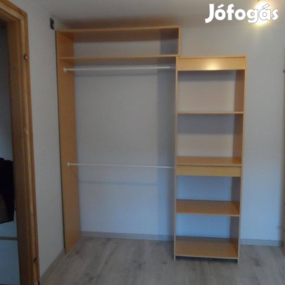 Állítható szélességű 110-170 cm nyitott gardrób szekrény