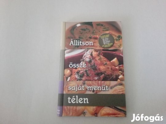 Állítson össze saját menüt télen -Új könyv eladó!(akció)