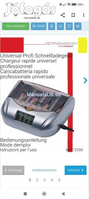 Allkáli elem és akkumulátor töltő 