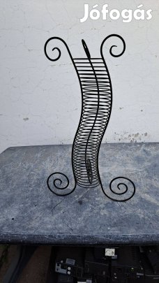 Álló, fém CD tartó