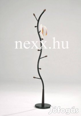 Állófogas | Q-18A | fa + fekete fém állófogas, új