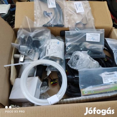 Állófűtés 24v-os 5kw-os komplett Új szett diesel