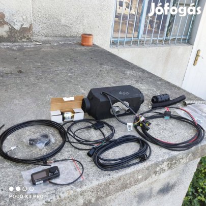 Állófűtés autoterm 2D 12v-os komplett egység diesel comfort kezelővel