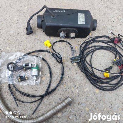 Állófűtés eberspacher airtronic D2 12v-os diesel kipróbálható