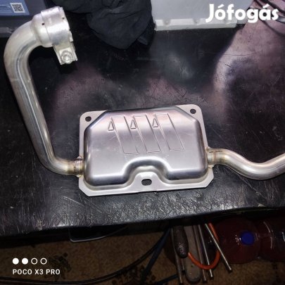 Állófűtés eberspacher kipufogó dob Új !