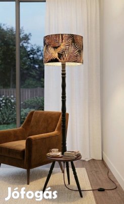 Állólámpa asztalkával