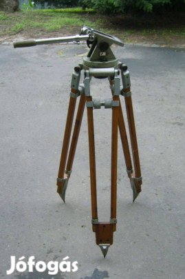 Állvány, régi, faállvány, többfunkciós, filmfelvevéshez, stb,