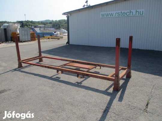 Allvány ipari állvány nehéz polcrendszer tároló szállító keret (2880)