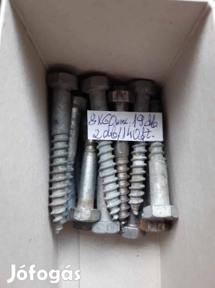 Állványcsavar 8*60 mm