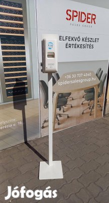 Állványos kézfertőtlenítő adagoló, szenzoros - használt