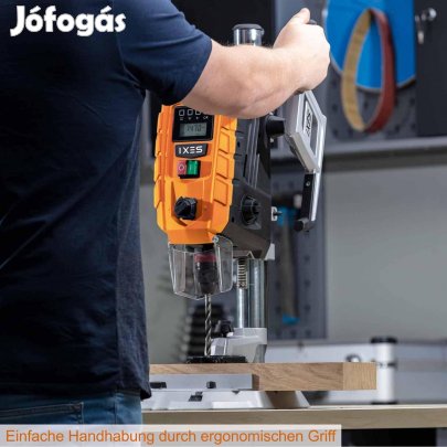 Állványosfuró digitális kijelzővel, LED,lézer 1,513 mm-es átmérővel
