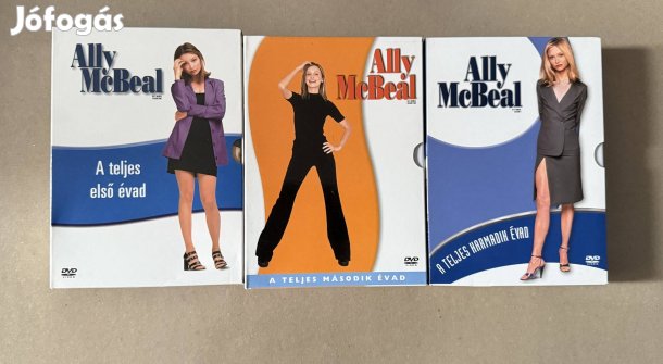 Ally Mcbeal 1,2,3évad dvd