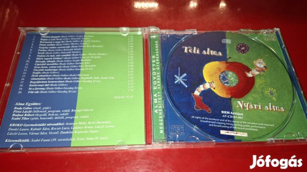 Alma Együttes Téli Alma Nyári Alma Cd 2004