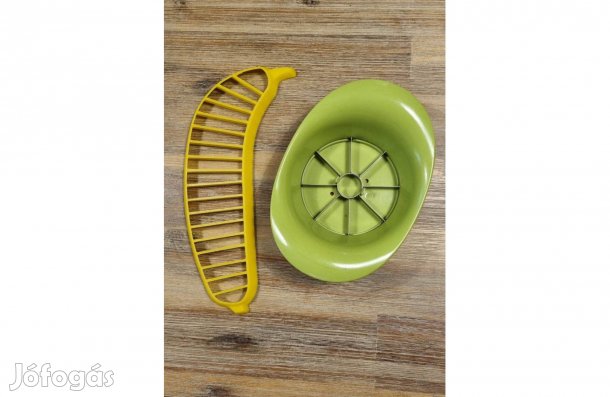 Alma (IKEA-s) és banán szeletelő