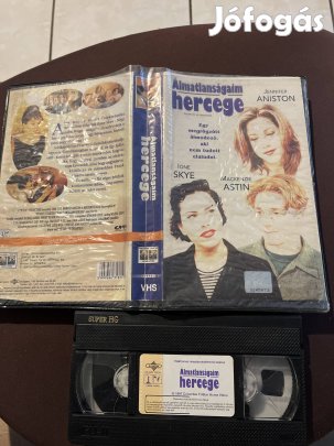 Álmatlanságaim hercege romantikus vhs nagytok 