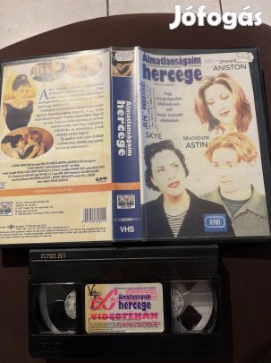 Álmatlanságaim hercege vhs m 