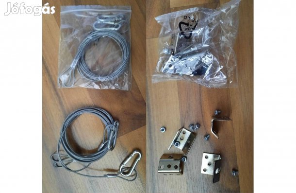 Álmennyezet függeszték drótkötél szerelőnyílás gipsz festék csavar