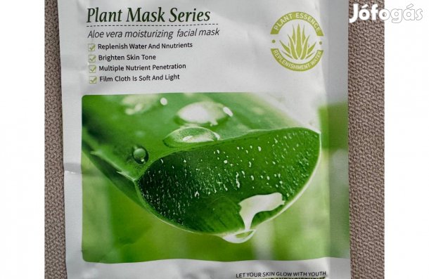 Aloe verás hidratáló arcmaszk