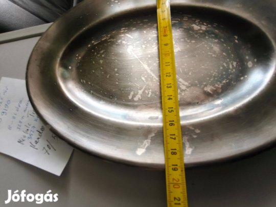 Alpaka ovális tál (60gr.)