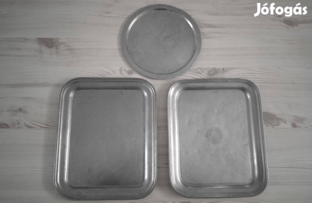 Alpakka tálcák 120 éves antik, az összes 15 000 Ft