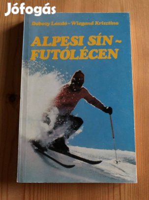 Alpesi sín-futólécen - Dobozy László könyv