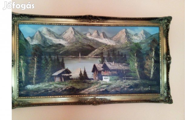 Alpesi tájkép eladó