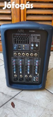 Alpha Audio System 1 keverőerősítő, EQ, effekt