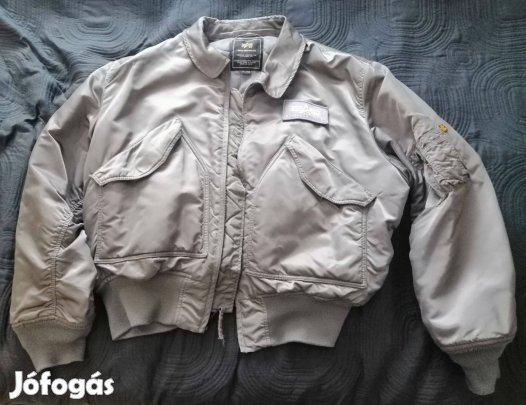 Alpha CWU kabát 3XL szürke-ezüst szín