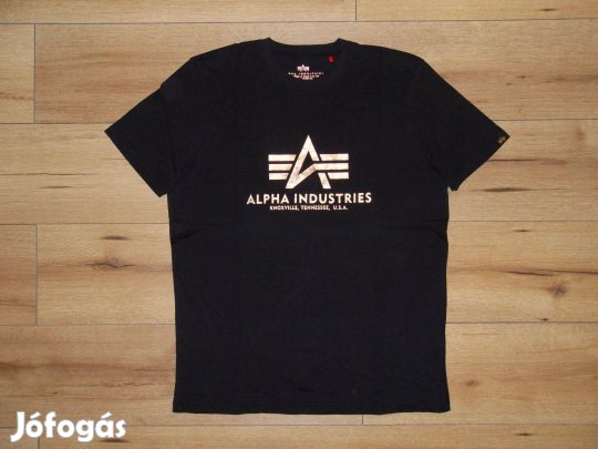Alpha Industries ffi nyári Pamut póló L-méret