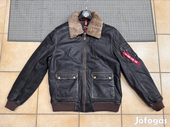 Alpha Industries pilóta bőrdzseki, 2025-ös új modell