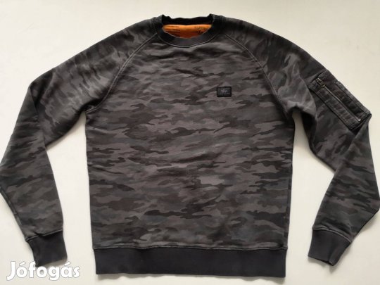 Alpha Industries pulóver S méretű