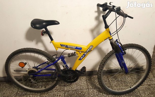 Alpha Pro Comp-3 26 mountain bike első + hátsó teleszkóp, jutányos ár!