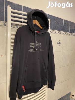 Alpha , vastag , kapucnis felső .XXL'