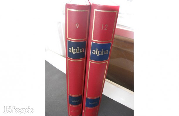 Alpha francia nyelvü enciklopédia 15 kötetes