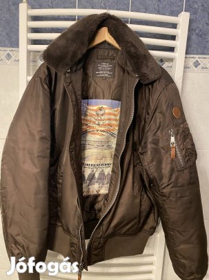 Alpha tipusú B- 15- ös , limitált pilóta dzseki XXL'