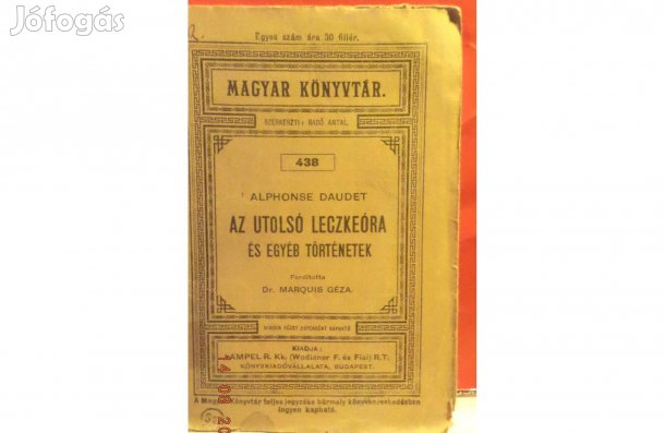 Alphonse Daudet: Az utolsó leckeóra és egyéb történetek