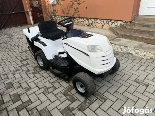 Alpina fűgyűjtős fűnyírótraktor eladó 