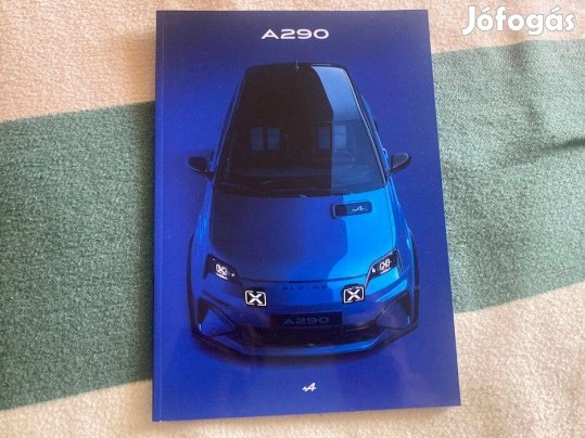 Alpine A290 katalógus, prospektus