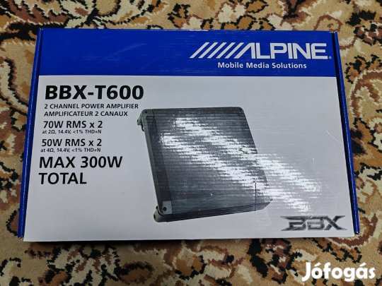 Alpine Bbx-T 600 autó hifi erősítő