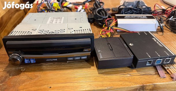 Alpine IVA-D160R komplett multimédia szett, BT, Navy, TV