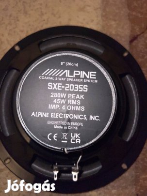 Alpine Sxe-2035S és Alpine CDE-111R