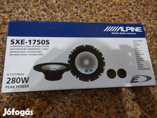 Alpine új hangszóró szett autohifi Citroen Peugeot VW Skoda Seat Ford