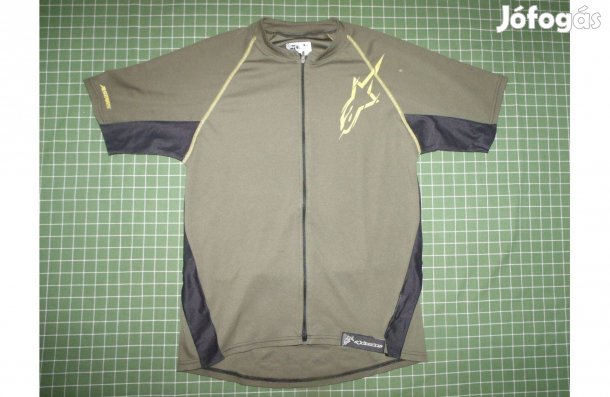 Alpinestars kerékpáros mez MTB enduro L méret szép szélessége 47cm