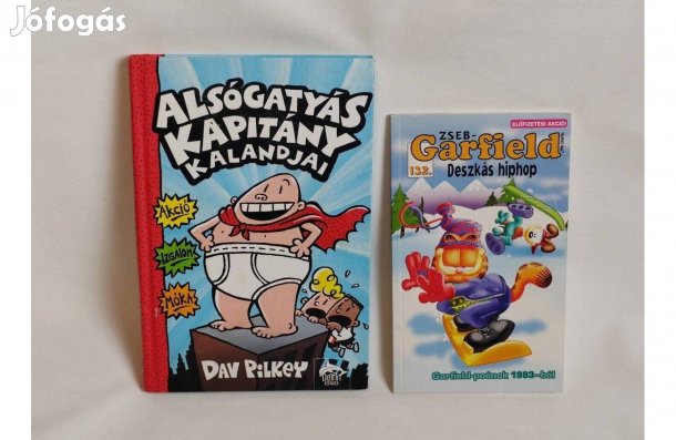 Alsógatyás kapitány kalandjai- Zseb-Garfield 132