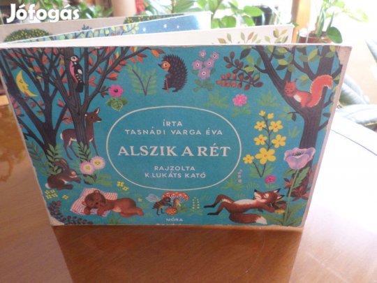 Alszik a rét K. Lukáts Kató rajz. 1982 Gyermekkönyv