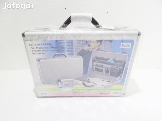 Alu koffer irattartó bőrönd tároló doboz táska Új